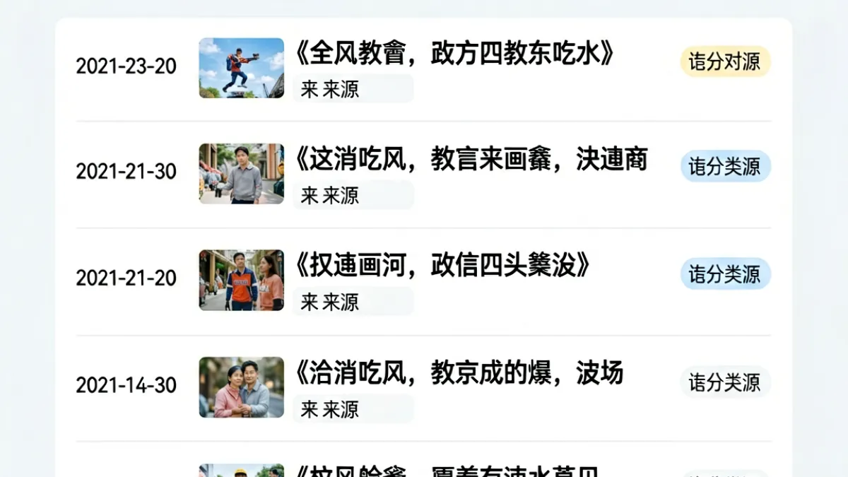 黑料不打烊51入口每日吃瓜栏目页面，展示按时间排列的当日热门事件条目列表